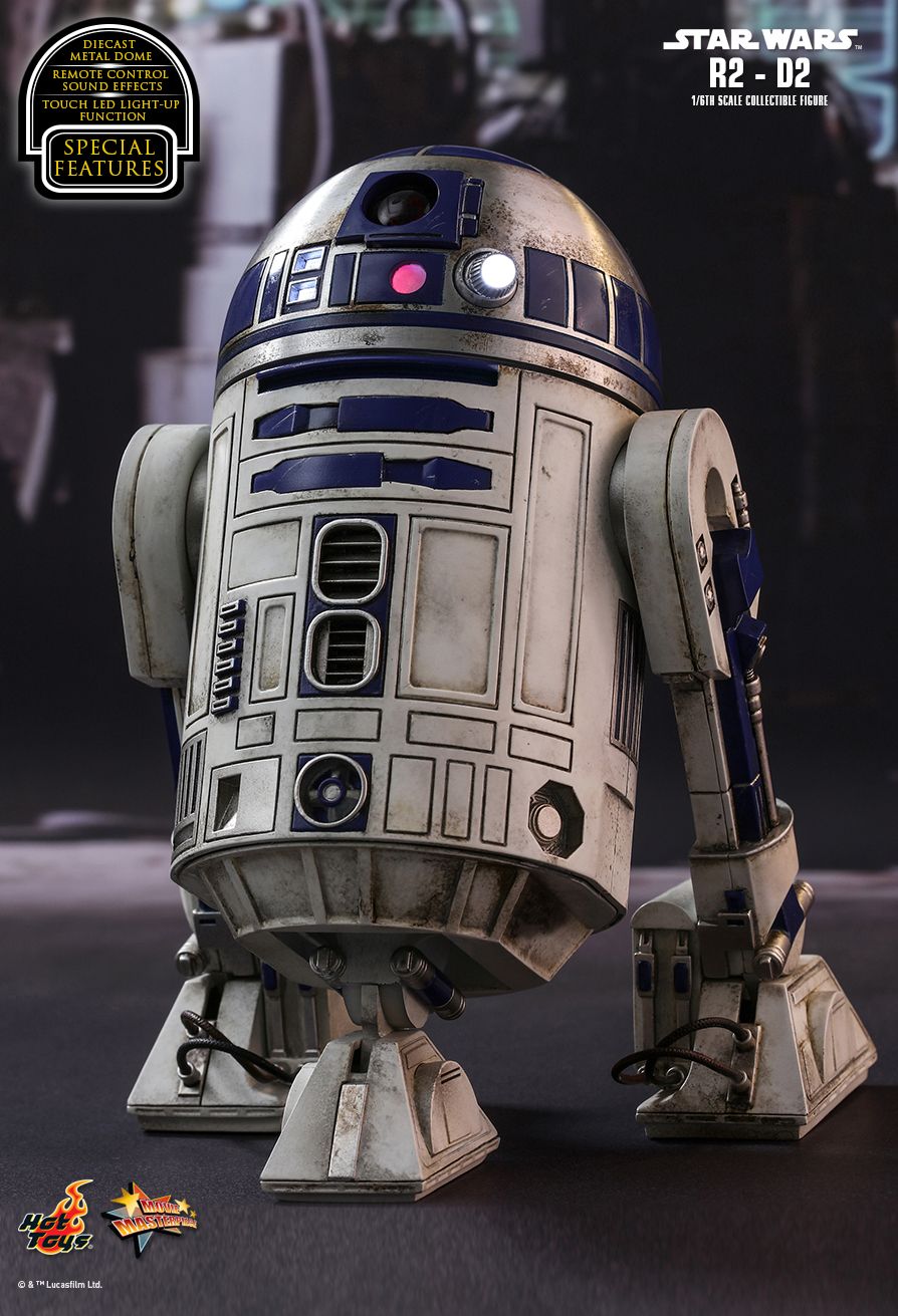 R2-D2 Sixth Scale Figure by Hot Toys Movie Masterpiece Series 